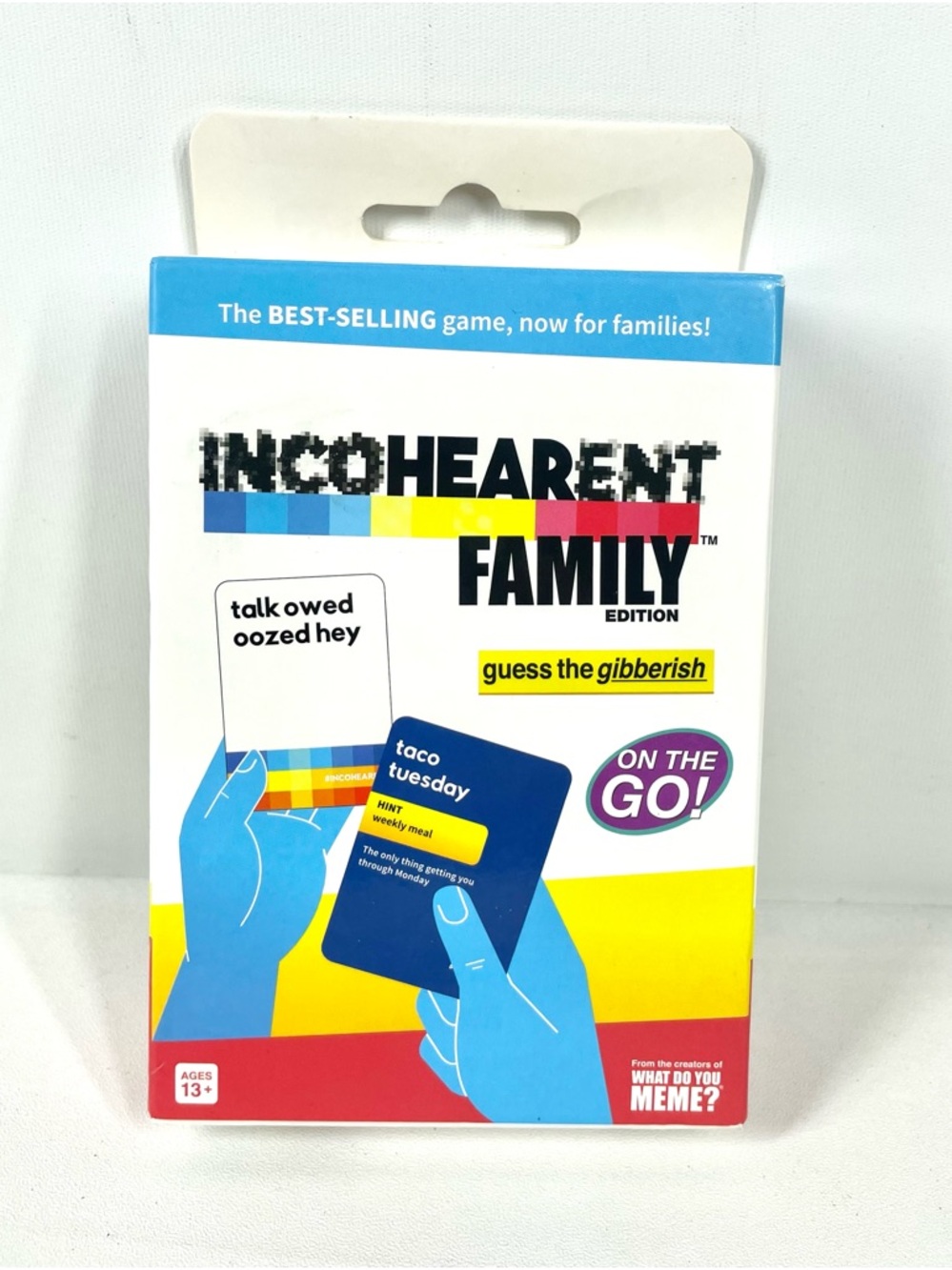 INCOHEARENT FAMILY EDITION Game On The Go Travel Guess the Gibberish! SEALED